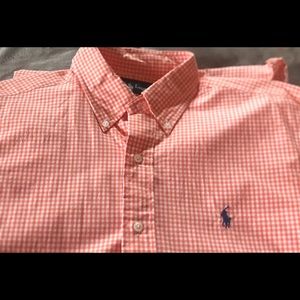 Men’s long sleeve Ralph Lauren shirt size med